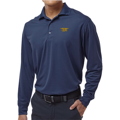 Trident Prescott Long Sleeve Performance Polo