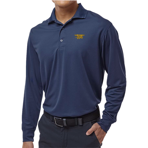 Trident Prescott Long Sleeve Performance Polo