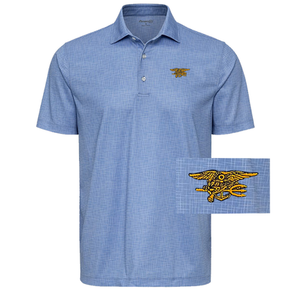 Trident Brunswick Blue Sky Performance Polo