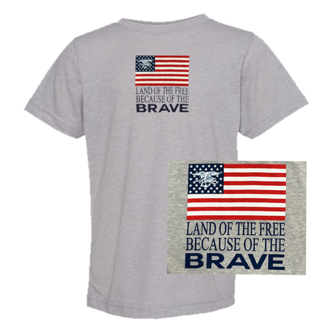 Brave Youth Gray Melange Tshirt