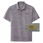 Trident Stretch Heather Polo