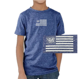 Trident Flag Youth Harborside Melange T-shirt