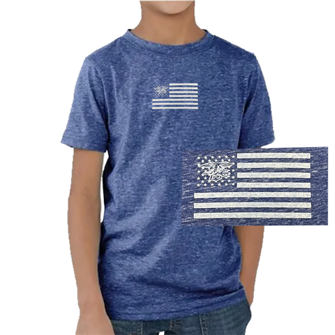 Trident Flag Youth Harborside Melange T-shirt