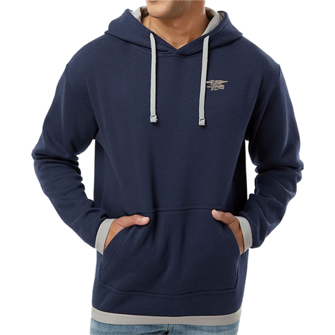 Trident Navy LAT Statement Fleece Hoodie