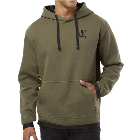 Bone Frog LAT Statement Fleece Hoodie