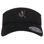 Black Bone Frog Flexfit Visor