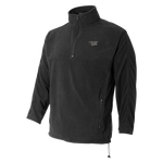 Trident Black Microfleece Quarter-Zip Pullover