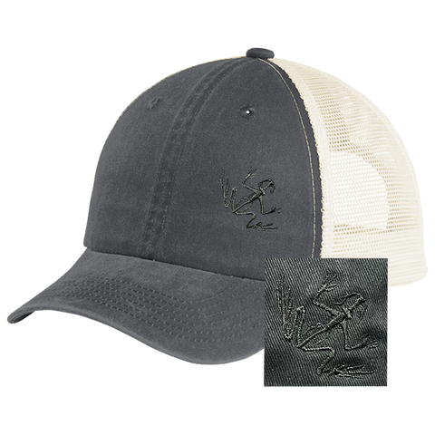 Bone Frog Beach Wash Mesh Back Cap