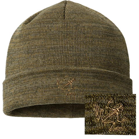 Bone Frog Marled Olive/Khaki Beanie