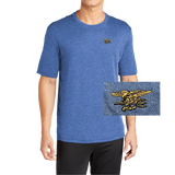 Men's Trident Racer Mesh Royal Heather Tee