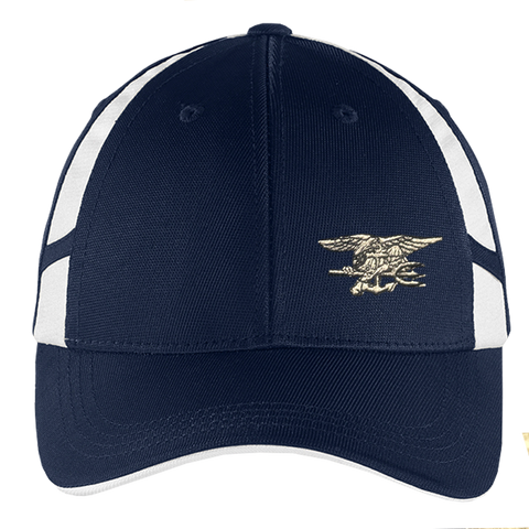 Trident Navy Dry Zone Mesh Inset Cap