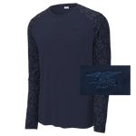 Trident Navy Long Sleeve Digi Camo Tee