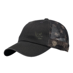 Bone Frog Garment Washed Black Flag Offroad Cap