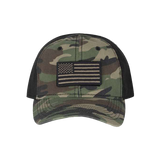 DRI DUCK Bone Frog Flag Patch Tactical Cap