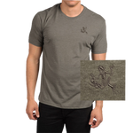 Men's Next Level Bone Frog Unisex Tri-blend T-shirt